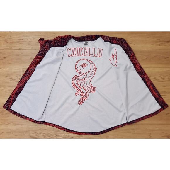 ILLENIUM 2023 Tour Baseball Style Jersey Sz 2XL EDM Concert Merch Shirt - Picture 3 of 10